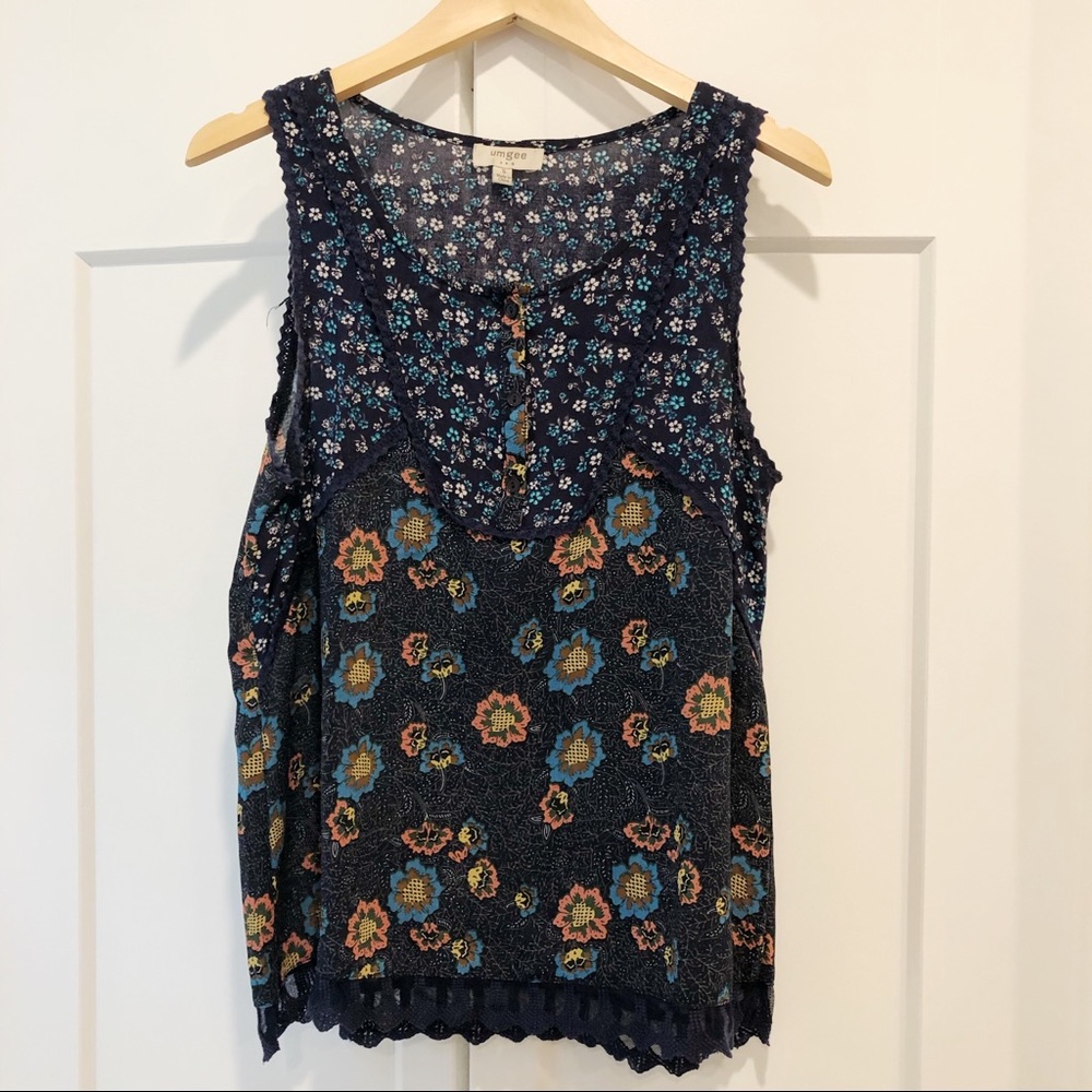 Umgee USA Southern Bohemian Tank Top